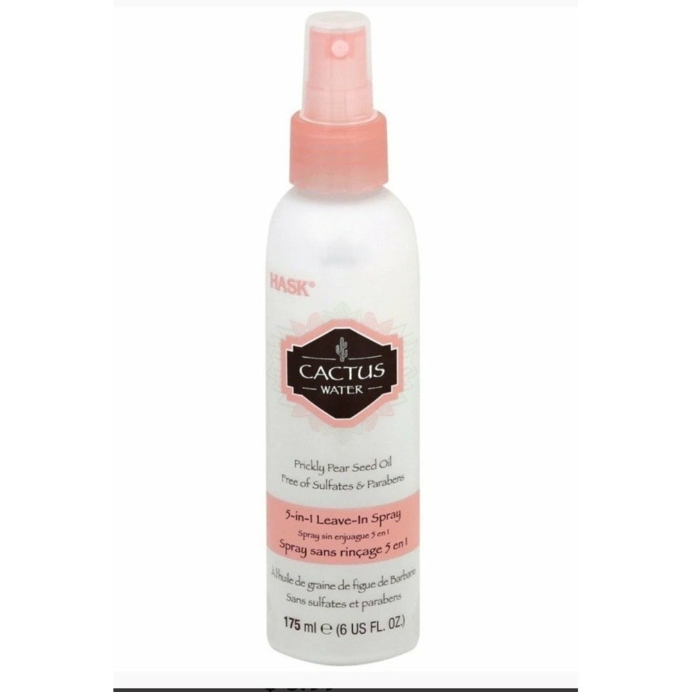 Hask Cactus Water 5 in 1 Leave-in Spray Prickly Pear Seed Oil 6 oz New Never Use